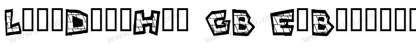 LingDongHei GB ExBol字体转换